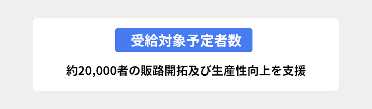 受給対象予定者数