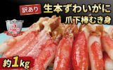 愛媛県 宇和島市のおすすめ返礼品ずわいがに