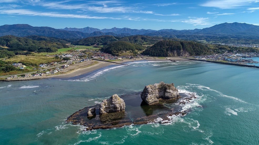 北海道様似町の景色