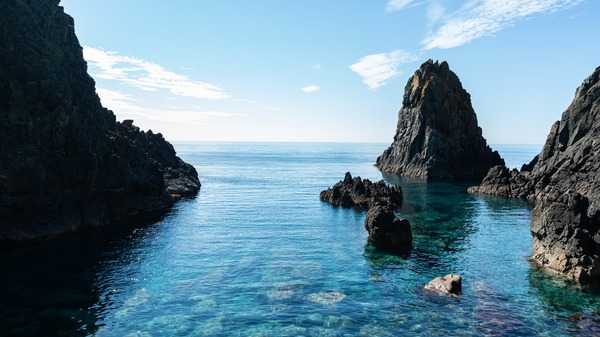 奥尻町　海の画像風景