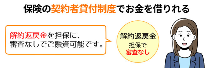生命保険_契約者貸付制度