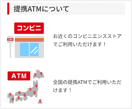 アコム公式サイトより、提携ATMについて