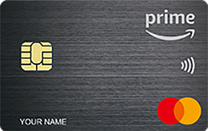 Amazon prime Mastercardのカードフェイス